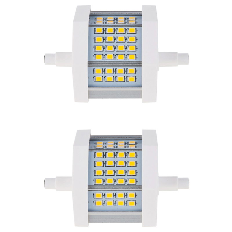 AC100-240V Dimmable 78mm R7s LED Bulb, 8 Watts, 70W Equivalent, 2-Pack